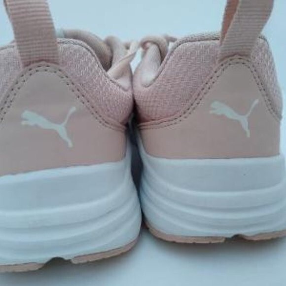 Girls Puma Pink Soft Foam Optimal Comfort Sneakers sz 4.5 - Picture 7 of 7